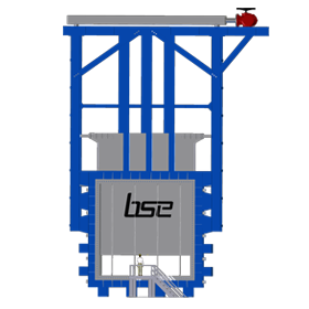 Un-Enclosed Guillotine Damper