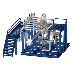 Multiport Selector Valve Skid